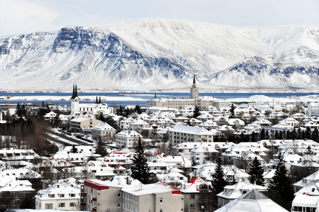 Reykjavik winter